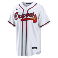Atlanta Braves Nike White Home Replica Custom Jersey