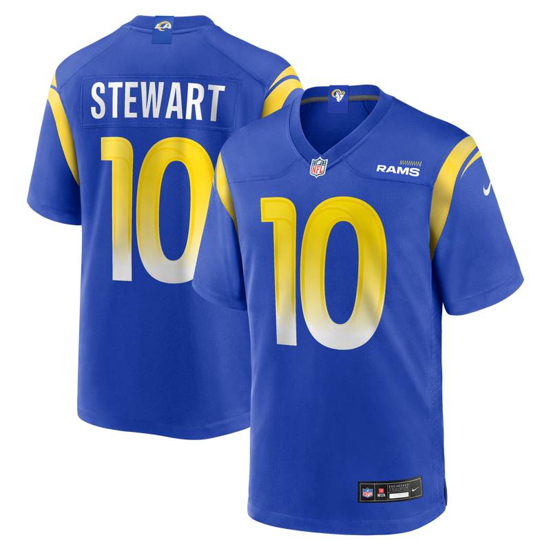 Los Angeles Rams Josaiah Stewart Nike Royal Team Game Jersey