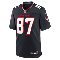 Houston Texans Cade Stover Nike Navy Game Jersey