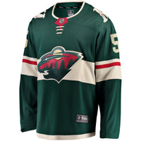 Minnesota Wild Jake Middleton Fanatics Green Home Breakaway Player Jersey