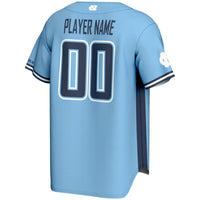 North Carolina Tar Heels GameDay Greats NIL Pick-A-Player Baseball Lightweight Jersey - Carolina Blue