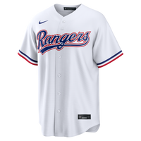 Texas Rangers Jake Burger Nike White Home Replica Jersey