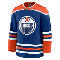 Edmonton Oilers Fanatics Royal Home Premium Jersey