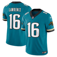 Jacksonville Jaguars Trevor Lawrence Nike Teal Prowler Throwback Vapor F.U.S.E. Limited Jersey