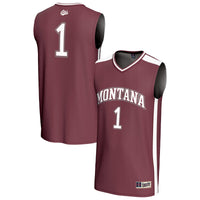 #1 Montana Grizzlies GameDay Greats Lightweight Basketball Fashion Jersey - Maroon