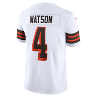 Cleveland Browns Deshaun Watson Nike White 2021 Alternate Vapor Limited Jersey