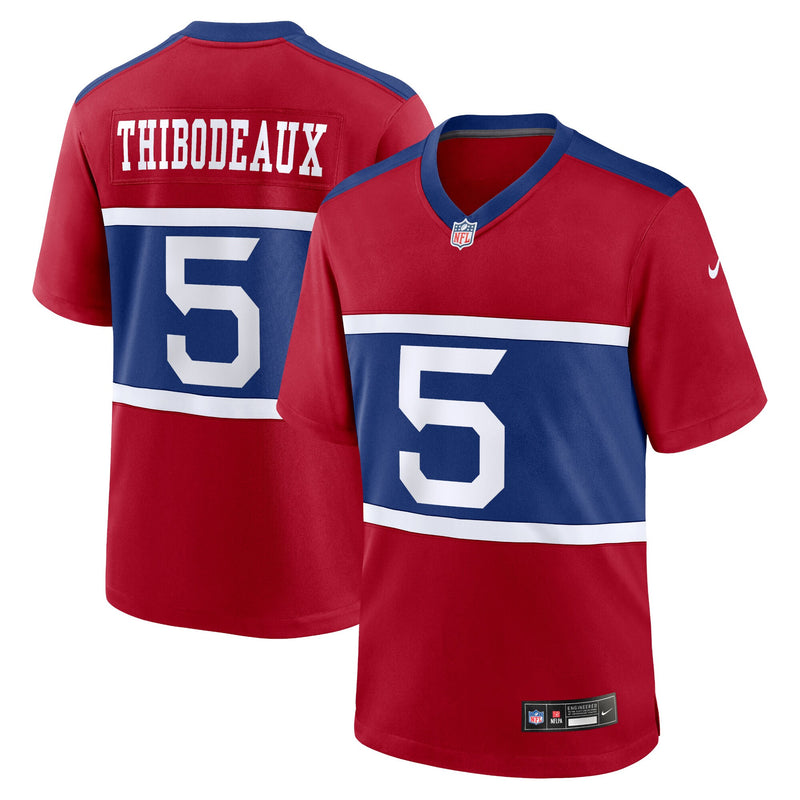 New York Giants Kayvon Thibodeaux Nike Century Red Alternate Player Game Jersey
