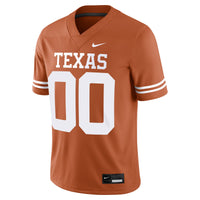 Texas Longhorns Nike Custom Football Game Jersey - Texas Orange