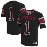 Troy University Trojans GameDay Greats Lightweight Collegiate Football Blackout Fashion Jersey