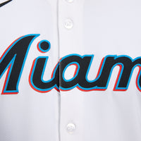 Miami Marlins Nike White Home Elite Jersey