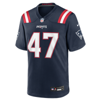 New England Patriots Julian Ashby Nike Navy Team Game Jersey