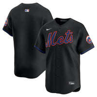New York Mets Nike Black Alternate Limited Jersey