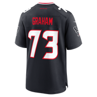 Houston Texans Derrick Graham Nike Navy Team Game Jersey