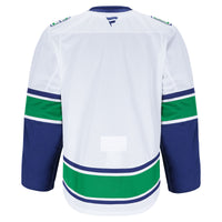 Vancouver Canucks Fanatics White Away Authentic Pro Jersey