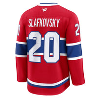 Montreal Canadiens Juraj Slafkovsky Fanatics Red Premium Jersey