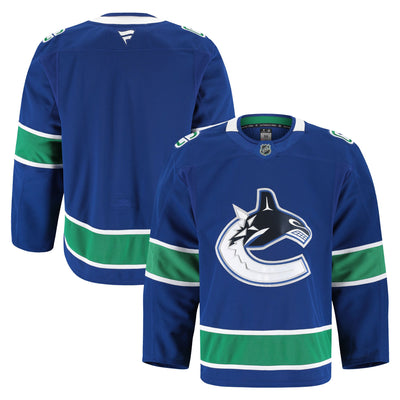 Vancouver Canucks Fanatics Blue Home Authentic Pro Jersey