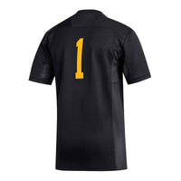 #1 Grambling Tigers adidas Replica Football Jersey - Black