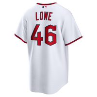 Cleveland Guardians Nathaniel Lowe Nike White Home Replica Jersey