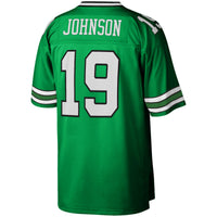 New York Jets Keyshawn Johnson Mitchell & Ness Kelly Green Legacy Replica Jersey
