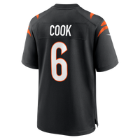 Cincinnati Bengals Bryan Cook Nike Black Team Game Jersey