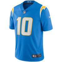 Los Angeles Chargers Justin Herbert Nike Powder Blue Vapor Limited Jersey