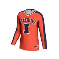 Illinois Fighting Illini GameDay Greats #1 Lightweight Volleyball Fashion Jersey - Orange