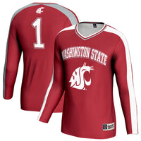 Washington State Cougars GameDay Greats #1 Lightweight Volleyball Fashion Jersey - Crimson