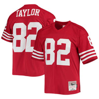 San Francisco 49ers John Taylor Mitchell & Ness Scarlet Legacy Replica Jersey