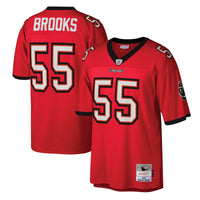 Tampa Bay Buccaneers Derrick Brooks Mitchell & Ness Red Legacy Replica Jersey