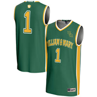 #1 William & Mary Tribe GameDay Greats Lightweight Basketball Jersey - Green