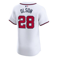 Atlanta Braves Matt Olson Nike White Home Elite Player Jersey