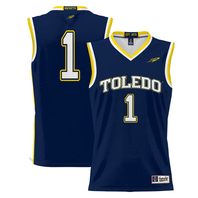 #1 Toledo Rockets GameDay Greats Lightweight Basketball Jersey - Blue