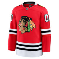 Chicago Blackhawks Fanatics Red Home Premium Custom Jersey