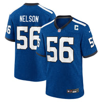 Indianapolis Colts Quenton Nelson Nike Royal Indiana Nights Alternate Game Jersey