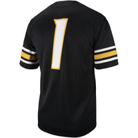 Nike #1 Black Missouri Tigers Untouchable Football Replica Jersey