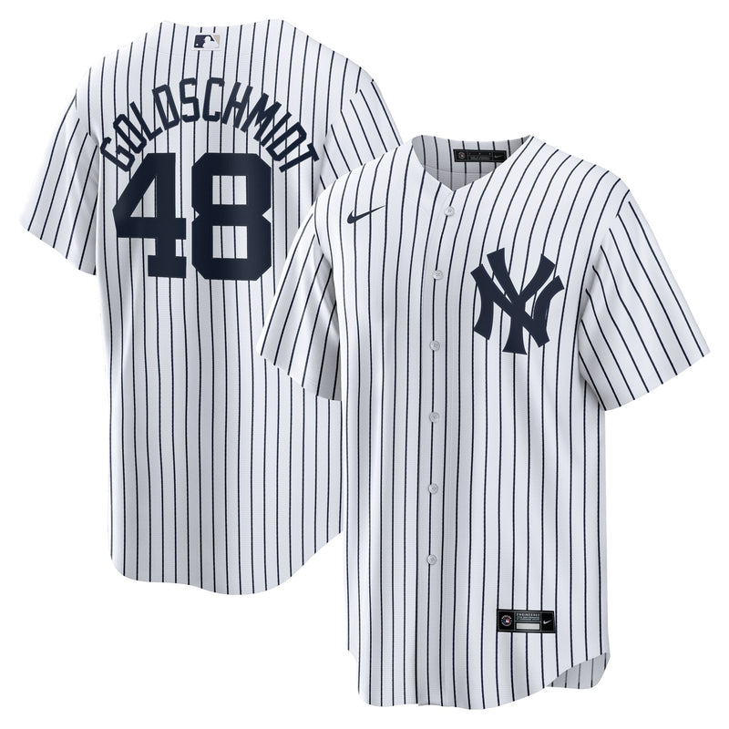 New York Yankees Paul Goldschmidt Nike White Home Replica Jersey