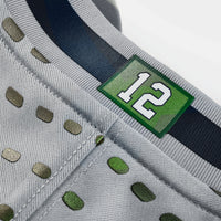 Seattle Seahawks Jaxon Smith-Njigba Nike Wolf Gray 2025 Rivalries Collection Game Jersey