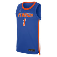 Jordan Brand Royal Florida Gators Road Replica Basketball Jersey