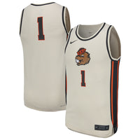 Nike Natural Oregon State Beavers Replica Basketball Jersey