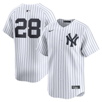 New York Yankees Austin Wells Nike White Home Limited Player Jersey
