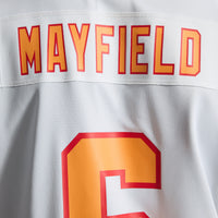 '76 Tampa Bay Buccaneers Baker Mayfield Nike White Player Game Jersey