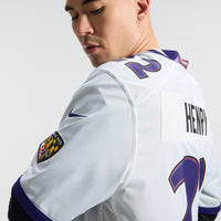 Baltimore Ravens Derrick Henry Nike White Game Jersey