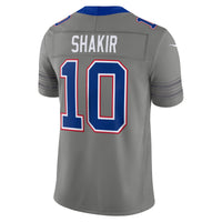 Buffalo Bills Khalil Shakir Nike Gray Nickel City Vapor F.U.S.E. Stitched Limited Jersey