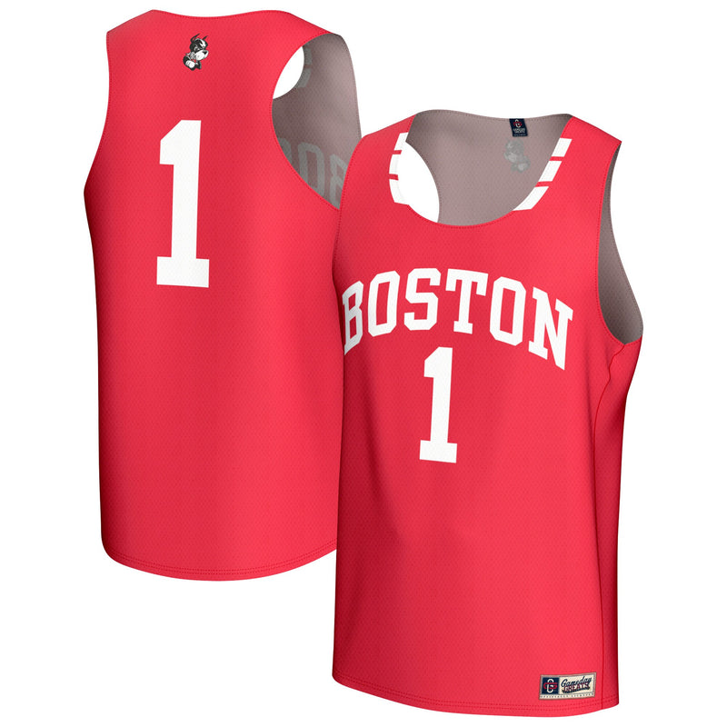 Boston University GameDay Greats Lightweight Collegiate Field Hockey Fashion Jersey - Scarlet