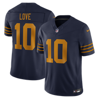 Green Bay Packers Jordan Love Nike Navy Alternate Vapor F.U.S.E. Stitched Limited Jersey