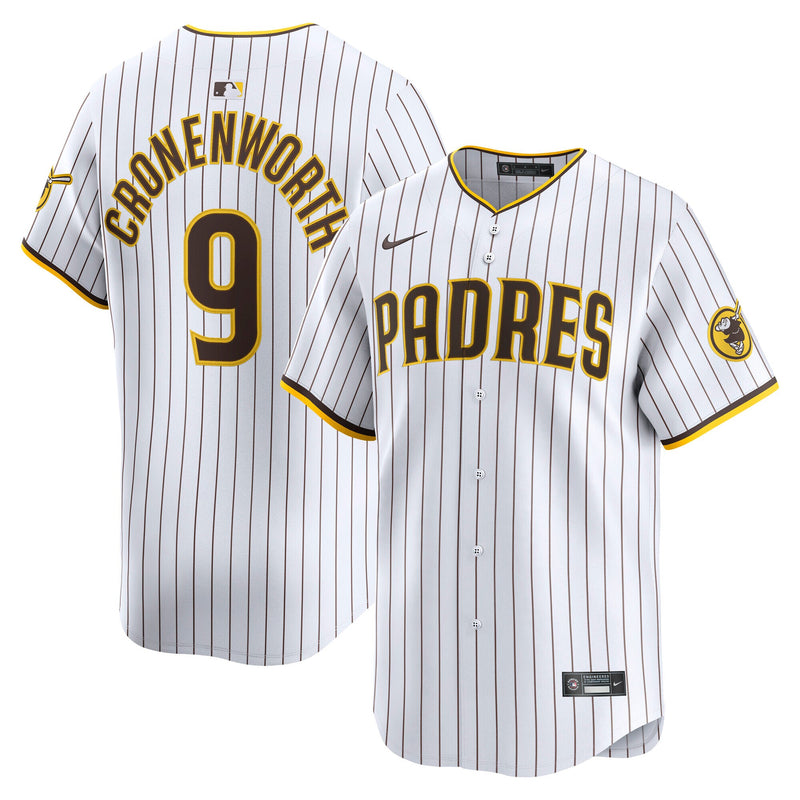 San Diego Padres Jake Cronenworth Nike White Home Limited Player Jersey