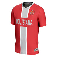 #1 Louisiana Ragin' Cajuns GameDay Greats Lightweight Soccer Jersey - Cardinal