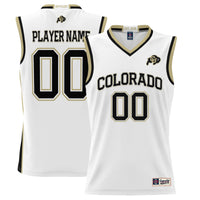 Colorado Buffaloes GameDay Greats Lightweight NIL Pick-A-Player Basketball Jersey - White