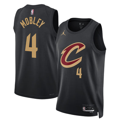 Cleveland Cavaliers Jordan Statement Edition Swingman Jersey - Black - Evan Mobley