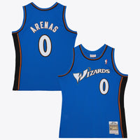 Washington Wizards Mitchell & Ness Gilbert Arenas 2004 Dark Jersey - Blue